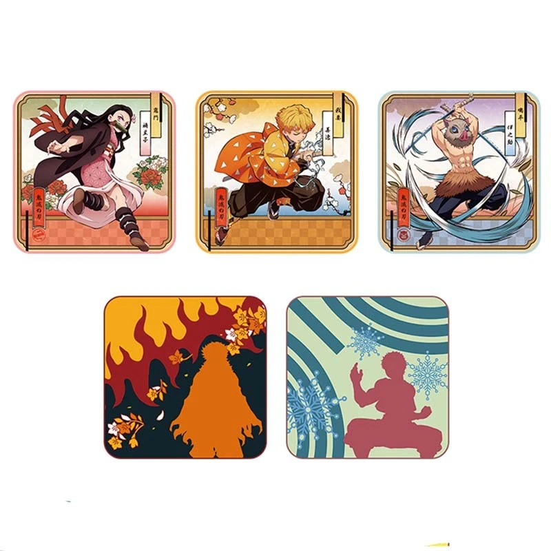Demon Slayer- Lot 5 Serviettes à Main - Set A 1 Demon Slayer- Lot 5 Serviettes à Main - Set A