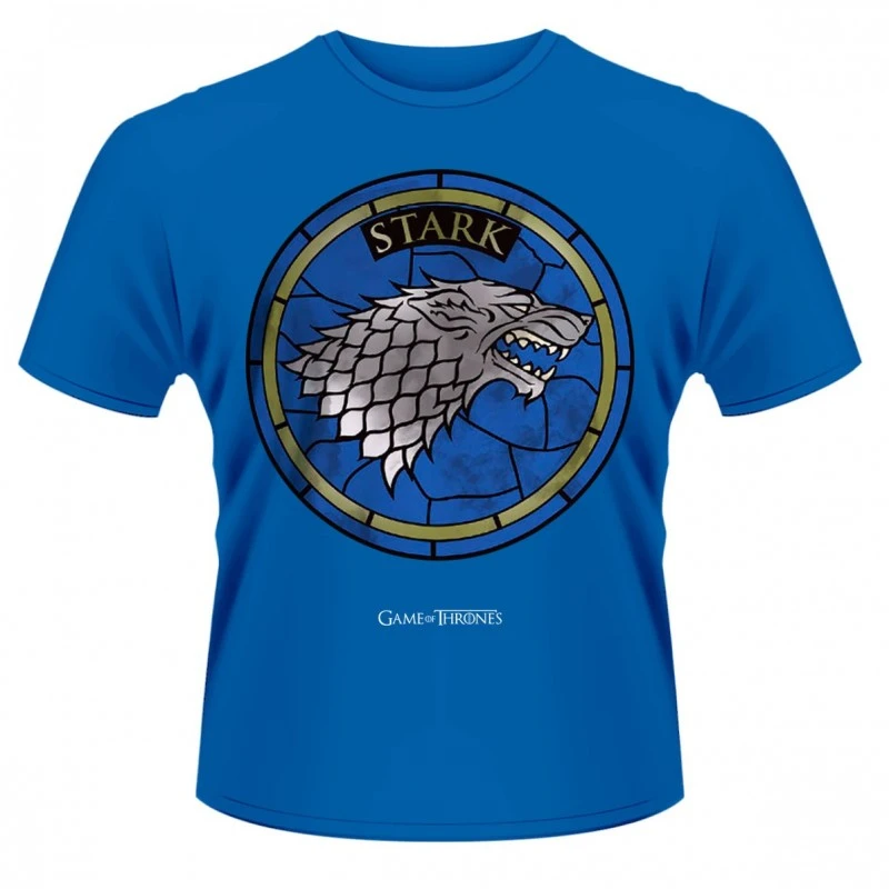 Game Of Thrones - T-Shirt Maison Stark - Bleu 2 Game Of Thrones - T-Shirt Maison Stark - Bleu – Image 2