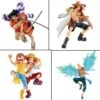 One Piece - Set 4 Figurines - Legend Over Time