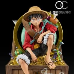 One Piece - Statue Mugiwara No Luffy - Oniri Créations.