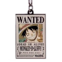 Porte Clé One Piece - Luffy Wanted